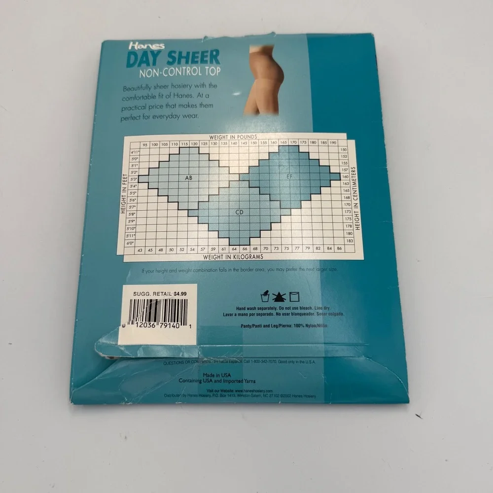Hanes day sheer
